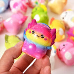 Kawaii Axolotl Squishies Fidget Pack